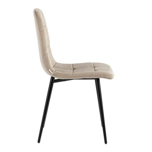 Стул Одди, велюр бежевый - фото 2