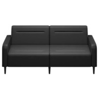 Фотография товара Диван Папилла, экокожа, 202 см, черный от компании ChiedoCover.