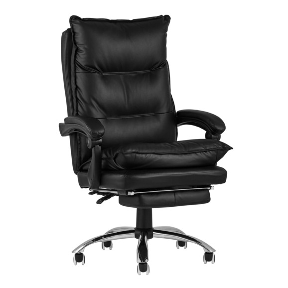 Кресло руководителя TopChairs Alpha, черное - фото 1