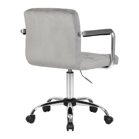 Офисное кресло Таварес, серый велюр - фото 4