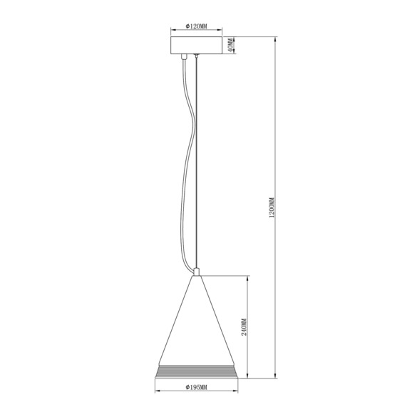 Подвесной светильник V2860-1PL Libre 1*LED*10W - фото 2