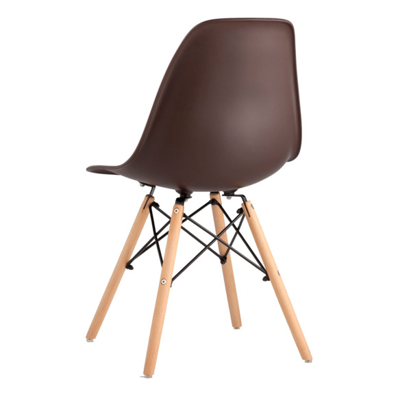 Стул Eames DSW коричневый - фото 3