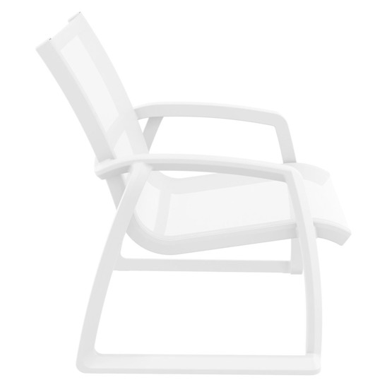 Кресло пластиковое Фронте, белый - фото 2