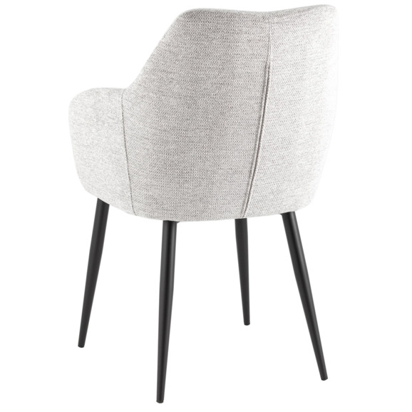 Стул обеденный Katys, светло-серый, рогожка - фото 5