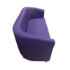 Диван Вейв двухместный, фиолетовый