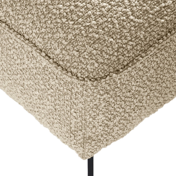 Пуф Amsterdam, бежевый, черный - фото 5