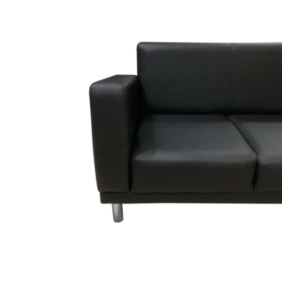 Диван Таура Люкс двухместный, черный Диван Таура Люкс двухместный, черный - фото 6