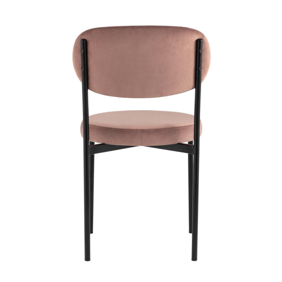 Стул Бриф велюр пыльно-розовый - фото 5