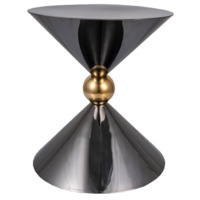 Настоящее фото товара Стол журнальный Tenet, черный, произведённого компанией ChiedoCover