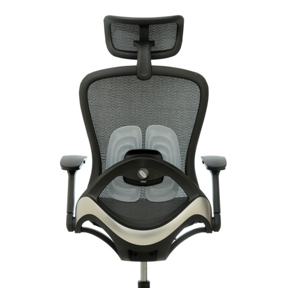 Офисное поворотное кресло Sparx ft-4 enigma black / black, mesh / fabric, черный - фото 4