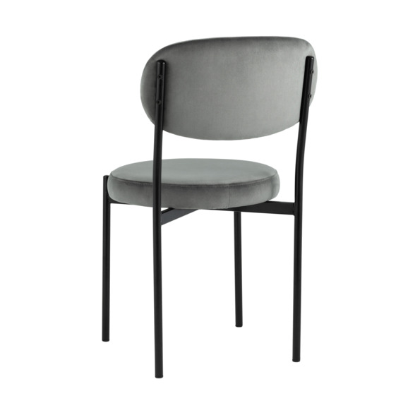 Стул Бриф NEW велюр, темно-серый Стул Бриф NEW велюр, темно-серый - фото 4