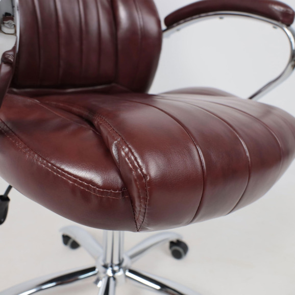 Кресло поворотное Master, ECO, темно-коричневый Кресло поворотное Master, ECO, темно-коричневый - фото 5