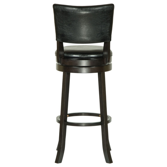 Барный стул Даллас, черный, крутящийся - фото 4