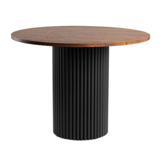 Фотография товара Стол Барел 110 орех кантри / черный