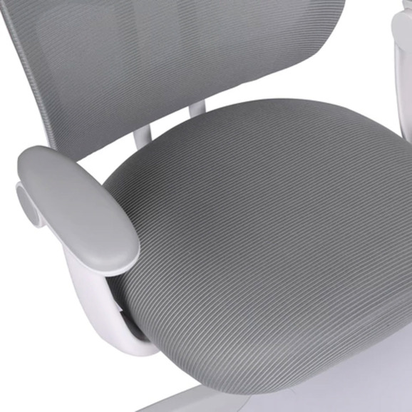 Кресло детское с подставкой для ног Скаттл, серый - фото 12