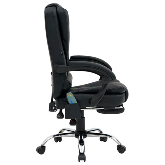 Кресло офисное Null, черный, 6 массажных модулей - фото 8