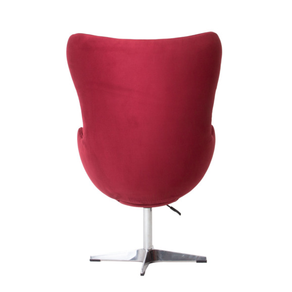 Кресло Egg chair, велюр Velutto 63, металлическая опора  - фото 4
