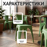 Фотография товара Кресло Толикс, зеленый от компании ChiedoCover.