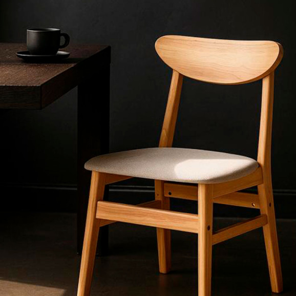 Деревянный стул Okava wood / beige - фото 7