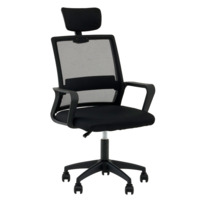 Настоящее фото товара Кресло офисное TopChairs Element черный, произведённого компанией ChiedoCover