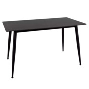 Фотография товара Стол обеденный Fossil, черный от компании ChiedoCover.