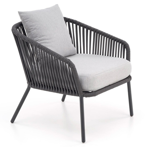 Набор садовой мебели Positive, темно-серый, светло-серый Набор садовой мебели Positive, темно-серый, светло-серый - фото 3