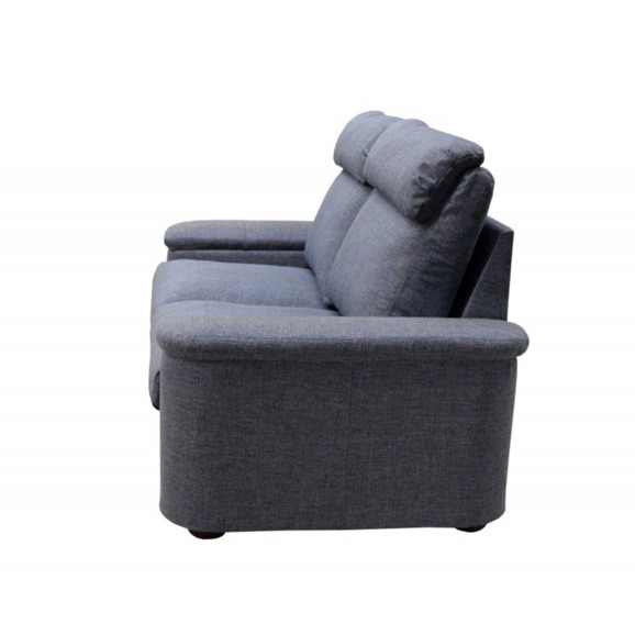 Диван Наполи двухместный раскладной, рогожка джаспер, серый - фото 4