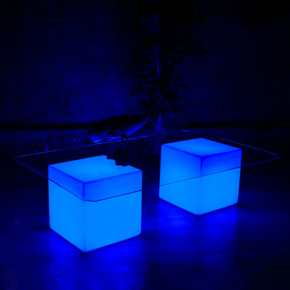 Светящийся стол Cubo 50 Double 220V RGB  - фото 2