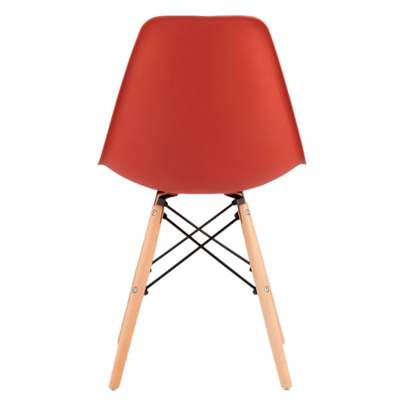 Стул Eames Style DSW терракотовый (разборный каркас) - фото 4