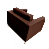 Фотография товара Кресло Марлоу, рогожка нептун 58, коричневое от компании ChiedoCover.