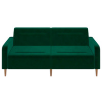 Фотография товара Диван Папилла, велюр, 182 см, зеленый от компании ChiedoCover.