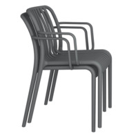 Фотография товара Стул Gorg с подлокотниками, темно-серый от компании ChiedoCover.