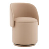 Пуф-трансформер Таунсвилл вращающийся с ящиком велюр бежевый