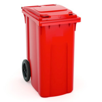 Настоящее фото товара Контейнер для мусора 360 литров, произведённого компанией ChiedoCover