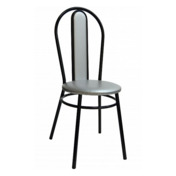 Фотография товара Стул Lorence, каркас черный, серый от компании ChiedoCover.