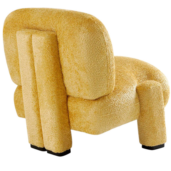 Кресло Orli, желтый - фото 4