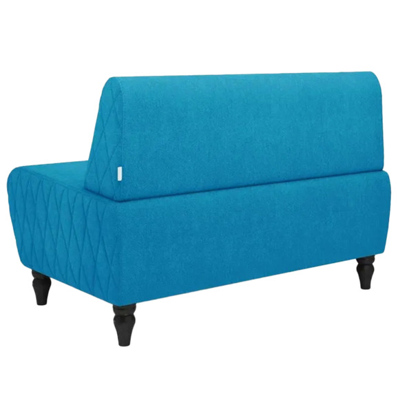 Диван Лотик, велюр, голубой Диван Лотик, велюр, голубой - фото 3