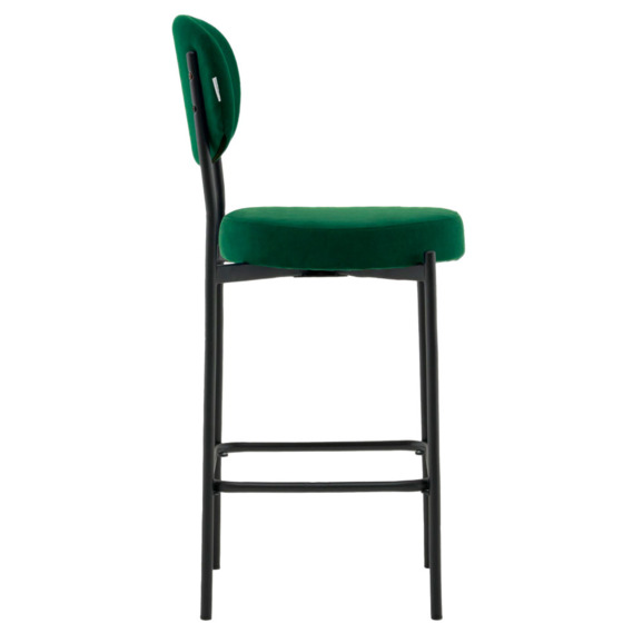 Стул Полубарный Бриф DD велюр зелёный Стул Полубарный Бриф DD велюр зелёный - фото 3
