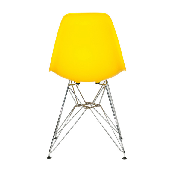 Стул Eames DSR желтый - фото 4
