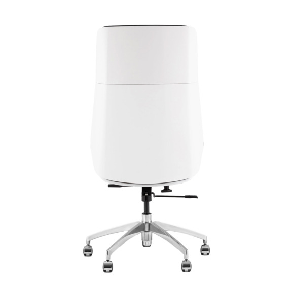 Кресло руководителя TopChairs Crown SN черный, белый - фото 4