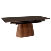 Фотография товара Стол обеденный Cyclone, черный, орех от компании ChiedoCover.