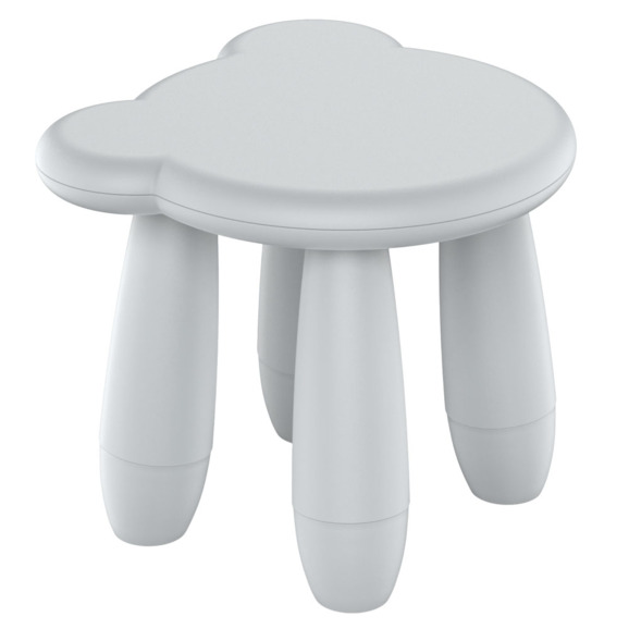 Табурет детский Jetty, светло-серый Табурет детский Jetty, светло-серый - фото 1