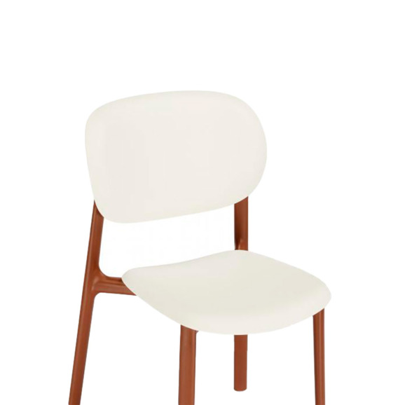 Пластиковый стул Mokka brown / milky - фото 5