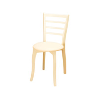 Фотография товара Стул Кларент, массив березы, кожзам ваниль от компании ChiedoCover.