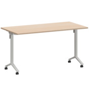 Фотография товара Стол мобильный складной бук, белый, 22 мм, 140*70 от компании ChiedoCover.