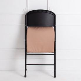 Фотография в интерьере товара Подушка 01 для стула Мармарис, с липучками, 3 см, Оксфорд 300Д бежевый от компании ChiedoCover.
