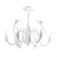 Настоящее фото товара Потолочный светильник Cigno Collo, белый, 12 светильников, произведённого компанией ChiedoCover