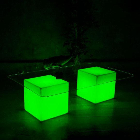 Светящийся стол Cubo 50 Double 220V RGB  - фото 1