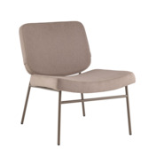 Фотография товара Кресло Абби, велюр бежевый, каркас бежево-серый от компании ChiedoCover.