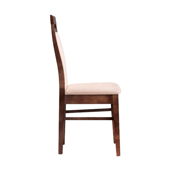 Деревянный стул Амиата бежевый / орех Деревянный стул Амиата бежевый / орех - фото 3